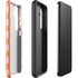 Orange Checkered Galaxy S24 Plus Impact Case